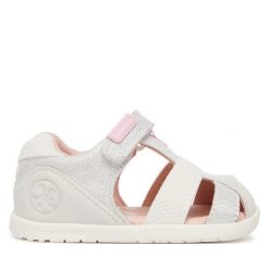 Sandały Biomecanics. Białe sandały dziewczęce Biomecanics, bez zapięcia. Za 209.99 zł.