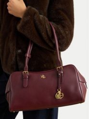 LAUREN RALPH LAUREN Torebka 431P06068005 Bordowy. Czerwone torebki do ręki damskie Lauren Ralph Lauren, bez wzorów, ze skóry, bez dodatków. Za 1,799.00 zł.