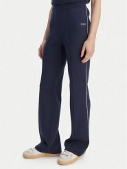 Guess Spodnie dzianinowe V6RB14 Z4642 Granatowy Regular Fit. Niebieskie spodnie materiałowe damskie Guess, xl, z aplikacjami, z dzianiny. Za 524.99 zł.