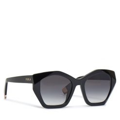 Okulary przeciwsłoneczne Furla. Czarne okulary przeciwsłoneczne damskie Furla. Za 519.99 zł.