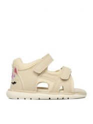 Nelli Blu Sandały CEO-CM250521-5 Beżowy. Brązowe sandały dziewczęce Nelli Blu, ze skóry, bez zapięcia. Za 89.99 zł.