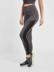 Damskie legginsy z wysoką talią Hummel hmlnorma. Szare legginsy sportowe damskie Hummel, s, bez wzorów, z jersey, z podwyższonym stanem, na fitness i siłownię. Za 189.00 zł.