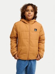 Quiksilver Kurtka zimowa Scaly Reversible EQBJK03347 Pomarańczowy Regular Fit. Brązowe buty zimowe chłopięce Quiksilver, na zimę, bez wzorów, z syntetyku, bez kaptura. Za 179.99 zł.