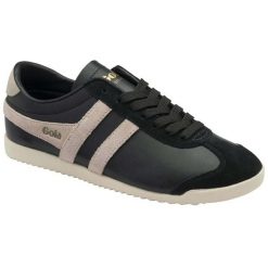 Sznurowane trampki damskie Gola Bullet Pearl. Czarne trampki i tenisówki damskie Gola, bez wzorów, eleganckie, bez zapięcia. Za 404.50 zł.