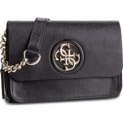 Torebka GUESS - HWVG71 86780 BLA. Czarne listonoszki damskie Guess, z aplikacjami, ze skóry ekologicznej. Za 449.00 zł.