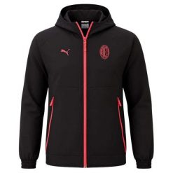 Kurtka dresowa AC Milan 2026/27. Brązowe kurtki męskie Puma, l, bez wzorów, z dresówki, na fitness i siłownię. Za 388.00 zł.
