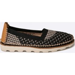 Clarks - Espadryle Damara. Czarne espadryle damskie marki Clarks, z materiału. W wyprzedaży za 199.90 zł.