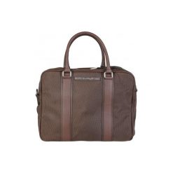 Trussardi Teczka na dokumenty Teczka TRUSSARDI. Torby na ramię męskie Trussardi, bez wzorów, z materiału, na ramię. Za 208.00 zł.