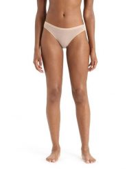 ICEBREAKER Figi damskie Women Siren Bikini praline-M. Czerwone bikini damskie Icebreaker, m, bez wzorów. Za 195.60 zł.