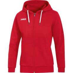 Kurtka Jako femme à capuche Base. Czerwone kurtki damskie Jako, bez wzorów, z bawełny, z kapturem. Za 212.17 zł.