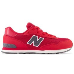 Buty New Balance GC515KC czerwone. Czerwone obuwie sportowe damskie bez wzorów, z materiału. Za 361.45 zł.