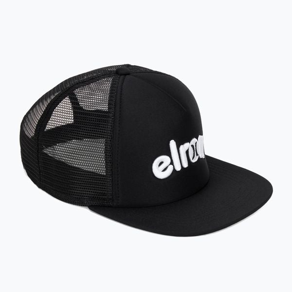 Czapka z daszkiem Hurley Elrow Basic Trucker. Czarne czapki i kapelusze męskie Hurley, bez wzorów, z materiału. Za 52.99 zł.