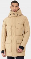 Didriksons vyriška žieminė parka DREW 8, šviesiai ruda. Brązowe kurtki męskie Helly Hansen, m, bez wzorów, bez kaptura. Za 590.38 zł.