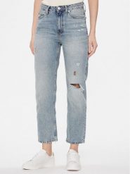 Tommy Hilfiger Jeansy Classic WW0WW40632 Niebieski Straight Fit. Niebieskie jeansy damskie Tommy Hilfiger. Za 519.99 zł.