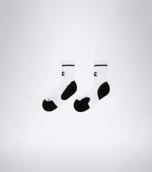 Skarpety tenisowe męskie Diadora LONG SOCKS white/black. Białe skarpety męskie Diadora, bez wzorów, z elastanu. Za 29.99 zł.