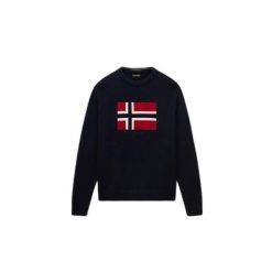 Koszulka z długim rękawem Napapijri D-Mura C. Niebieskie koszulki sportowe męskie Napapijri, bez wzorów, bez kołnierzyka, bez ramiączek, trekkingowe. W wyprzedaży za 645.00 zł.