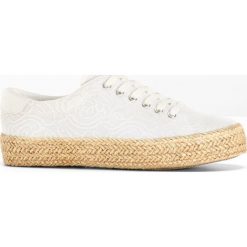Espadryle sznurowane bonprix biały. Espadryle damskie marki bonprix. Za 74.99 zł.