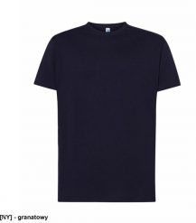 JHK - T-shirt męski z krótkim rękawem granatowy S. Niebieskie t-shirty męskie JHK, m, bez wzorów, bez kołnierzyka. Za 14.16 zł.