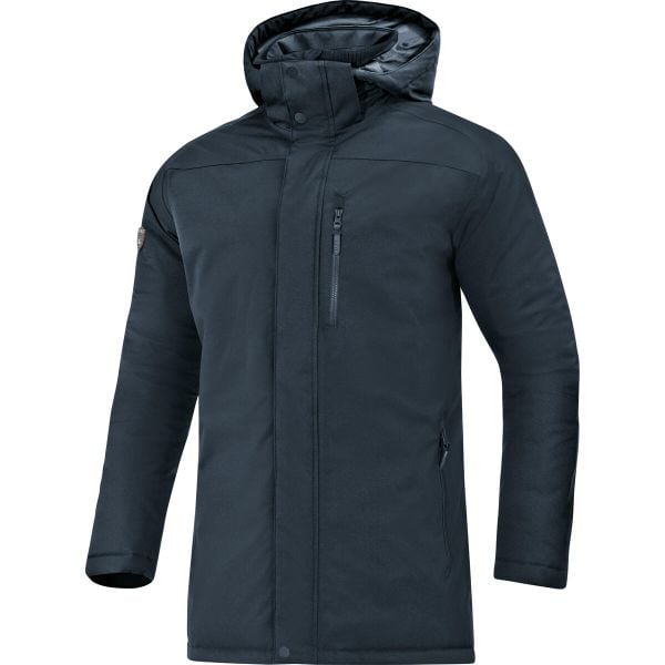 Parka Jako hiver. Niebieskie parki męskie Jako, na zimę, l, bez wzorów, z dzianiny, sportowe, z kapturem. Za 468.85 zł.