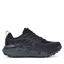 Buty do biegania Hoka. Czarne buty sportowe męskie HOKA, bez zapięcia, do biegania. Za 829.99 zł.