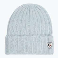 Czapka zimowa damska Rossignol Diana glacier OS. Niebieskie czapki i kapelusze damskie Rossignol, na zimę, bez wzorów, sportowe. Za 299.99 zł.