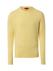 Finshley & Harding sweter z dzianiny Mężczyźni Bawełna żółty, XL. Żółte swetry przez głowę męskie Finshley & Harding, m, bez wzorów, z bawełny, bez kołnierzyka. Za 149.95 zł.