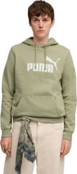 Puma Bluza męska Puma ESS No.1 Logo Hoodie FL oliwkowa 682571 82 M. Zielone bluzy męskie Puma, m, bez wzorów, bez kaptura. Za 233.27 zł.