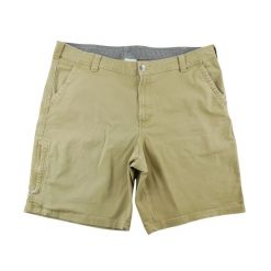 Second life - Spodenki męskie Columbia beżowe - Jak nowy. Brązowe krótkie spodenki sportowe męskie Columbia, l, bez wzorów, trekkingowe. Za 85.16 zł.