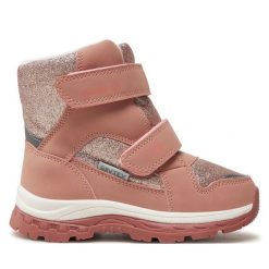 Śniegowce Garvalin. Czerwone śniegowce dziewczęce Garvalin, bez zapięcia. Za 269.99 zł.