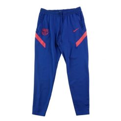 Second life - Spodnie dresowe męskie Nike La Liga FC Barcelone - Jak nowy. Niebieskie spodnie sportowe męskie Nike, m, bez wzorów, z dresówki, do biegania. Za 170.36 zł.