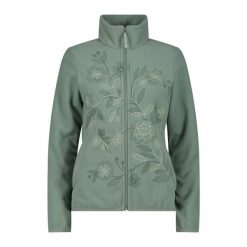 Bluza damska turystyczna CMP 34H0436. Zielone bluzy damskie CMP, s, bez wzorów, bez kaptura. Za 372.00 zł.