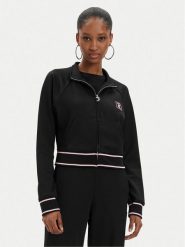 Juicy Couture Bluza Sinatra JCSCT223417 Czarny Regular Fit. Czarne bluzy damskie Juicy Couture, l, bez wzorów, z syntetyku, bez kaptura. Za 379.99 zł.
