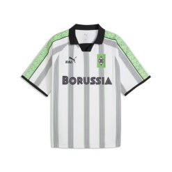 Męska koszulka Borussia Mönchengladbach KING PUMA. Białe koszulki sportowe męskie Puma, m, bez wzorów, bez kołnierzyka, bez ramiączek, do piłki nożnej. Za 369.00 zł.