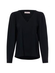 Studio Anneloes bluzka biznesowa Kobiety czarny, S. Czarne bluzki damskie Studio Anneloes, s, bez wzorów, biznesowe, bez kołnierzyka, bez ramiączek. Za 599.95 zł.