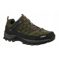 Buty trekkingowe dla mężczyzn CMP Rigel low. Zielone trekkingi męskie CMP, trekkingowe. Za 472.00 zł.
