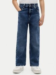 Tommy Hilfiger Jeansy Americana KB0KB10459 Niebieski Relaxed Fit. Niebieskie jeansy dla chłopców Tommy Hilfiger, z bawełny. Za 329.99 zł.