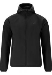 Kurtka wodoodporna Whistler Luango. Czarne kurtki sportowe męskie Whistler, m, bez wzorów, z poliesteru, na fitness i siłownię. Za 269.99 zł.