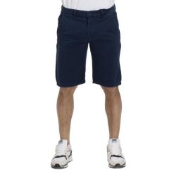 Męskie spodenki chino w odcieniach ziemi. Niebieskie krótkie spodenki sportowe męskie LEONE 1947 APPAREL, l, bez wzorów, z tkaniny. W wyprzedaży za 126.85 zł.