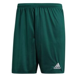 Krótki adidas Parma 16. Białe krótkie spodenki sportowe męskie Adidas, m, bez wzorów, do piłki nożnej. Za 39.00 zł.