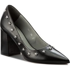 Półbuty EVA MINGE - Aracelis 2G 17SF1372239EF 101. Czarne półbuty damskie Eva Minge, ze skóry, eleganckie. W wyprzedaży za 249.00 zł.