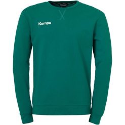 Sweter treningowy Kempa. Niebieskie swetry przez głowę męskie Kempa, m, bez wzorów, z materiału, bez kołnierzyka. Za 189.00 zł.