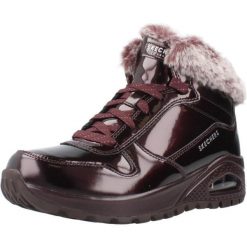 SKECHERS RUGGED FIESTY WINTER Bordeaux. Czerwone trekkingi damskie Skechers, trekkingowe. Za 427.31 zł.