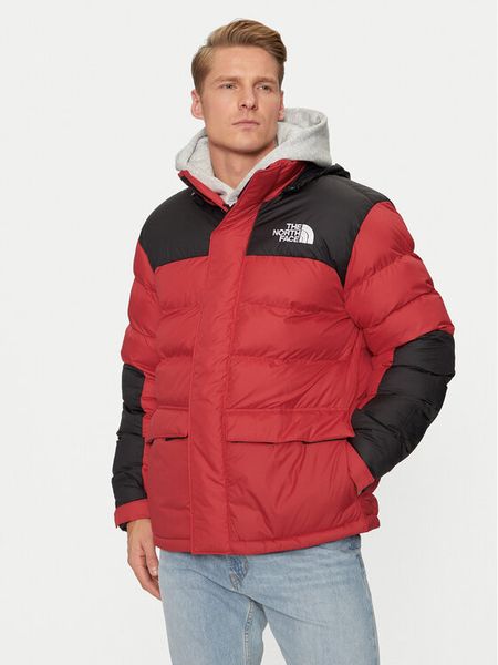 The North Face Kurtka zimowa Limbara NF0A89EG Czerwony Regular Fit. Czerwone kurtki męskie The North Face, na zimę, m, bez wzorów, z syntetyku, bez kaptura. Za 1,099.00 zł.