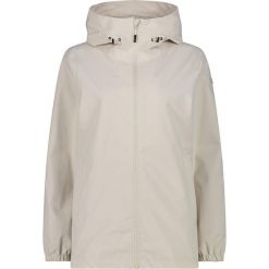Kurtka przeciwdeszczowa damska CMP Verge Jacket Fix Hood. Białe kurtki sportowe damskie CMP, s, bez wzorów, bez kaptura, trekkingowe. Za 256.99 zł.