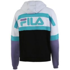 Damska bluza Fila WOEN ELLA HOODY 687079-A172. Czarne bluzy damskie Fila, xs, bez wzorów, z bawełny, z kapturem. Za 149.00 zł.