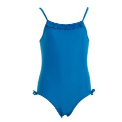 Strój kąpielowy dziewczęcy Squba Series Neo, 4 lata. Niebieskie stroje kąpielowe dla dziewczynek GIRL SKATEBOARDS, bez wzorów. Za 161.99 zł.