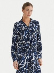 ONLY Koszula Nova 15284332 Granatowy Regular Fit. Niebieskie bluzki damskie Only, xl, bez wzorów, z wiskozy, bez kołnierzyka, bez ramiączek. Za 139.99 zł.