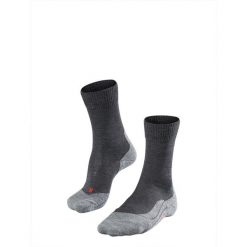 Skarpetki Falke TK5. Szare skarpety męskie Falke, bez wzorów, z poliamidu. Za 116.00 zł.