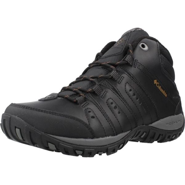 Buty COLUMBIA WOODBURN II CHUKKA WP OMN Czarny. Czarne trekkingi męskie Columbia, trekkingowe. Za 549.99 zł.