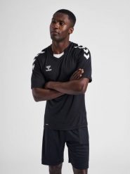 Koszulka Hummel XK Core Poly. Czarne koszulki sportowe męskie Hummel, s, bez wzorów, z dzianiny, bez kołnierzyka, bez ramiączek, na fitness i siłownię. Za 181.00 zł.